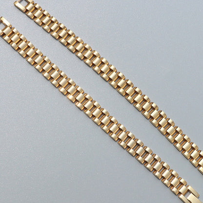 Titanium Steel Chain Bracelet - Elegant 21