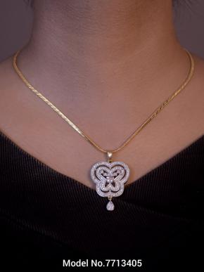 CZ Pendants with earrings - Elegant 21