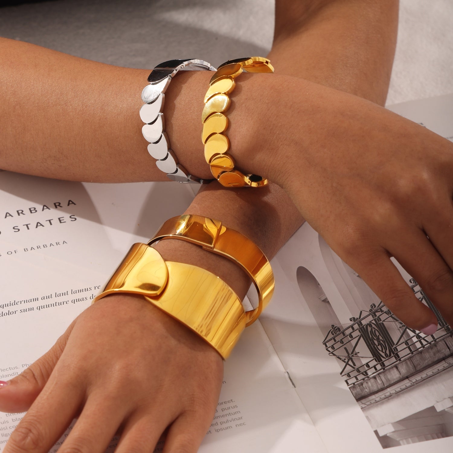 Titanium Steel Bracelet - Elegant 21